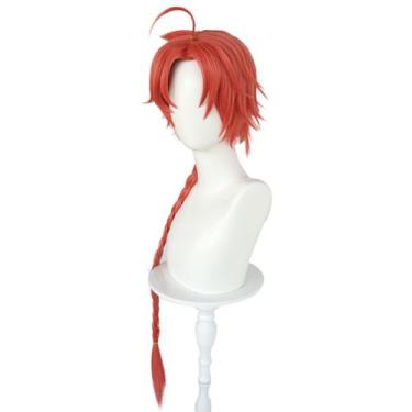 Imagem de Peruca de cosplay Gintamas Kamuis Synthetic Hair 95cm para Halloween -