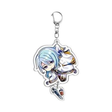 Imagem de Chaveiro Acrílico De Desenho Animado Fofo Raiden Shogun Yae Miko Nahid