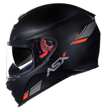 Imagem de Capacete ASX Eagle SV Solid Monocolor Preto Fosco
