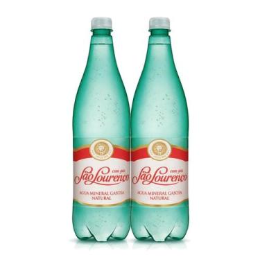 Imagem de Kit 2 Água Mineral Com Gás São Lourenço Pet 1,26L