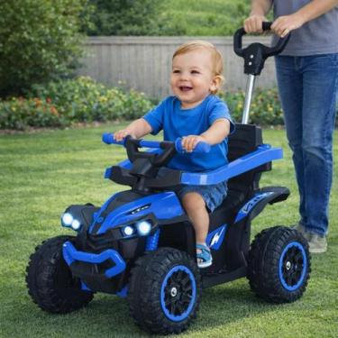 Imagem de Quadriciclo Carrinho de Passeio Infantil Elétrico Pimp Carrinho de Pas