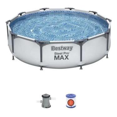 Imagem de Piscina Redonda Estrutural 4.678L Com Filtro 127V - Bestway