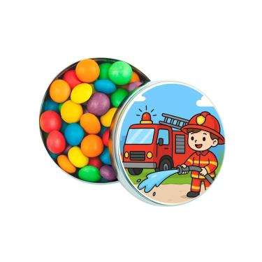 Imagem de Latinha Lembrancinha Personalizada Bombeiros