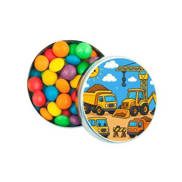 Imagem de Latinha Lembrancinha Personalizada Construção Civil