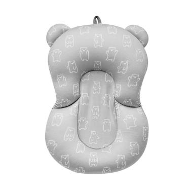 Imagem de Almofada De Banho Buba para Bebê Ursinho Cinza