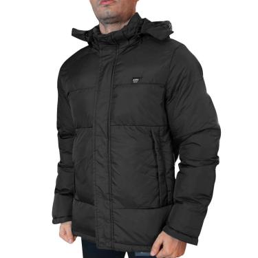 Imagem de Jaqueta Aeropostale Masculina Nylon Bomber A87 Preta-Masculino