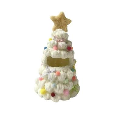 Imagem de Conjunto De Crochê Artesanal Para Bonecas Labubu: Roupa De Natal Para 