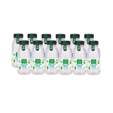 Imagem de Kit 12x Água de Coco Integral Garrafinha 250ml Campo Largo