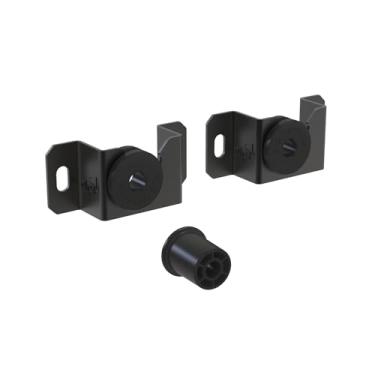 Imagem de Suporte Fixo Universal de Parede, Capacidade até 100 kg, Padrão VESA mínimo 75x75mm (Horizontal x Vertical), TVs 14" a 100", Preto, UNI88, ELG