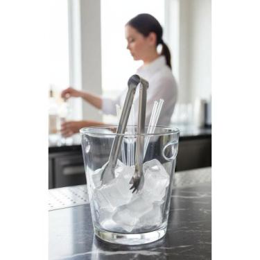 Imagem de Pinça Pegador Gelo Frutas Aço Inox 18cm com Garra Segura - Congratulat