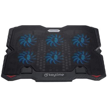 Imagem de Suporte para Notebook Keytime CoolStand 6 Fans - KYT00022