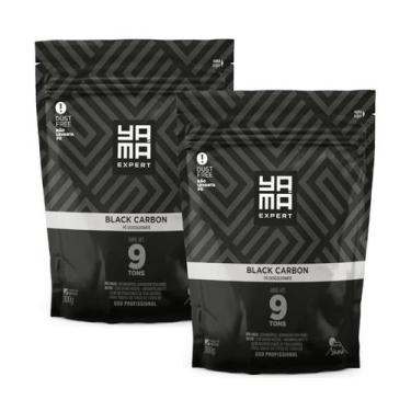 Imagem de Kit Pó Descolorante Black Carbon 300g C/2 Unidades - Yama