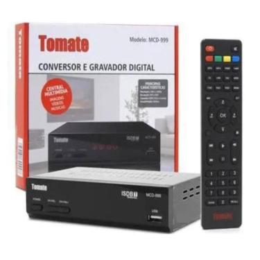 Imagem de Conversor Tv Digital Hdtv Hdmi Com Função Gravador Usb Bivolt Mcd-888