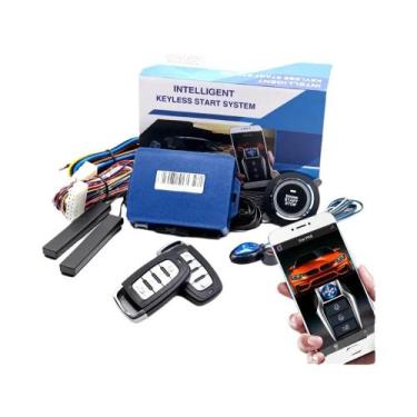 Imagem de Alarme Automotivo Universal Antifurto Com Trava Central E Botão De Par