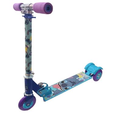 Imagem de Patinete Infantil 3 Rodas - Stitch - Disney - St Import