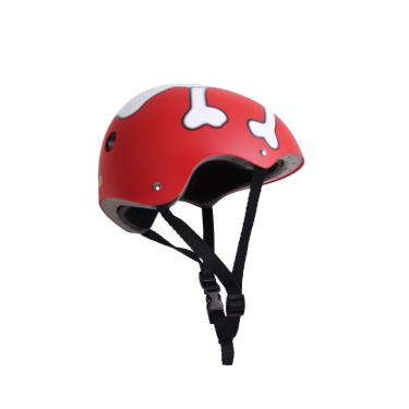 Imagem de Capacete Skate Abs Vermelho Bel Proteção Eps Ventilação