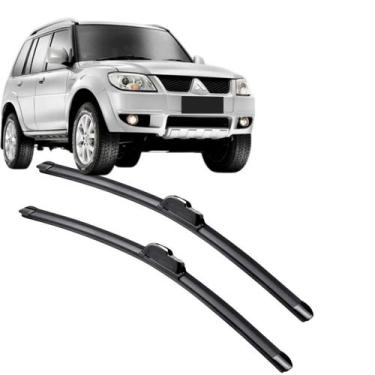 Imagem de Par Palheta Limpador Parabrisa Pajero TR4 2002 a 2012 - Tiger