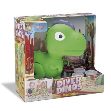 Imagem de Massinha Diver Dinos Atividades - Divertoys
