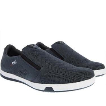Imagem de Slip On Pegada Fibertech Recortes Perfuros Marinho - 37-Masculino