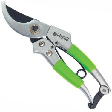 Imagem de Tesoura Para Poda Cabo Revestido Com Trava E Mola 180mm - 605038 - Pal