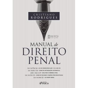Imagem de Livro - Manual de Direito Penal - 5ª Ed - 2025