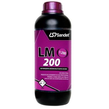 Imagem de Detergente Desincrustante Ácido LM200 1 litro Sandet