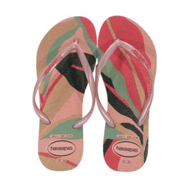 Imagem de Chinelo Havaianas Slim Palette Glow, Bl, 1106 blossom, 41/42