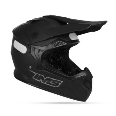 Imagem de Capacete Infantil Ims Revo Preto Fosco, M-50
