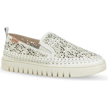 Imagem de Tênis Slip On Feminino Bottero 372601 Couro, Branco, 38