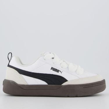 Imagem de Tênis Puma Park Lifestyle Og Bdp Feminino Branco e Preto, 35