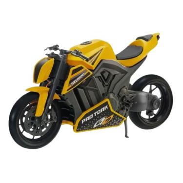 Imagem de Moto Sport De Brinquedo Pro Tork Carrinho Motocicleta - Usual Brinqued