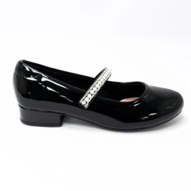 Imagem de Sapato Molekinha  Boneca Verniz 2528.104, Preto verniz, 31