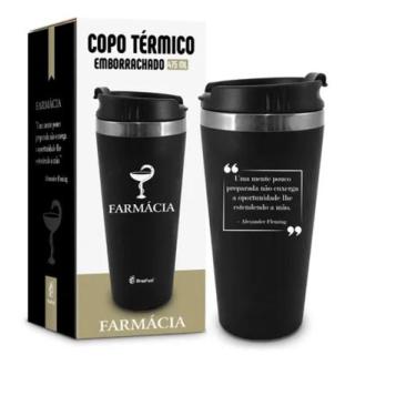 Imagem de Copo Térmico  Emborrachado - Farmácia - BrasFoot
