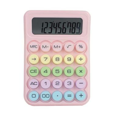 Imagem de Calculadora 12 Dígitos YP8803 Candy Color YINS PAPER Rosa, Rosa