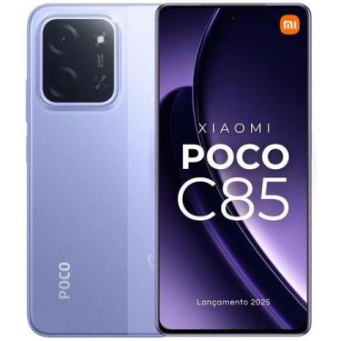 Imagem de Smartphone POCO C85 NFC Lançamento Xiaomi 2025 50mp tela 6,9 120Hz 256