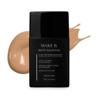 Imagem de Base Líquida Make. B Mate Salicylic 30g - Maquiagem, Cor 170