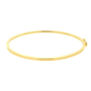 Imagem de Bracelete Maciço Ouro18 kilates 7 Gramas 3 mm resistente Modelo Polido