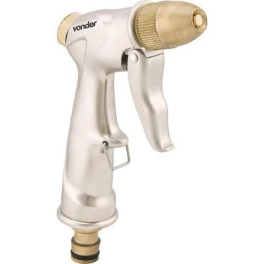 Imagem de Esguicho para Jardim EP 500 Tipo Pistola Jato Regulável em Alumínio Vo