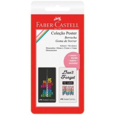 Imagem de Borracha Poster Don't Forget SM/7024POSDF com 2 unidades - Faber-Caste