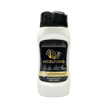 Imagem de Resolvidro Gold 250g Composto Liquido Polidor de Alto Desempenho Vidro