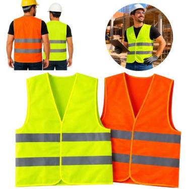 Imagem de 2 Coletes Operacional Refletivo P/ Segurança Obras - Impo, 3