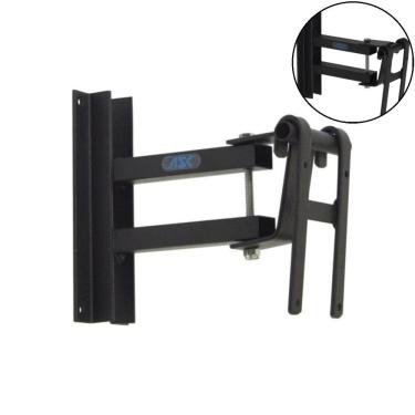 Imagem de Suporte para Caixa de Som CP10 Ajuste de Inclinação e Rotação Preto ASK 45kg