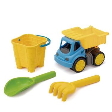 Imagem de Kit Brinquedo de Praia Beach Truck Set Pimpi Caminhão Basculante Color