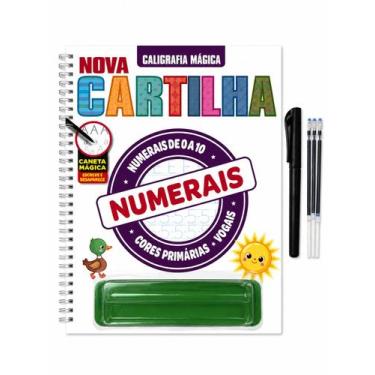 Imagem de Livro - Caligráfia Mágica - Nova Cartilha - Númerais