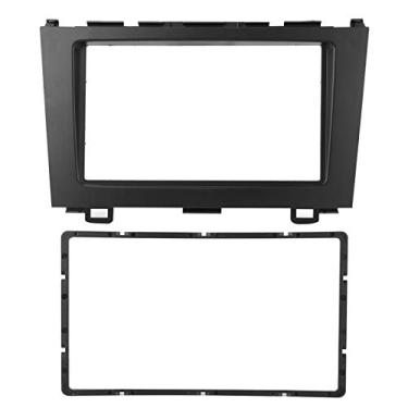 Imagem de KIMISS Painel de painel de painel de painel de painel de rádio estéreo DVD para carro, kit de acabamento de moldura para CRV 07-10 + painel de rádio, navegação, moldura