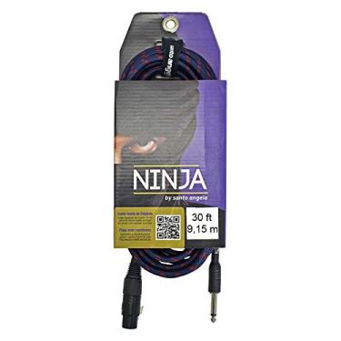 Imagem de Cabo Microfone Santo Angelo Ninja Tx Hg P10/Xlr 9,15 Mts