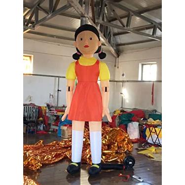 Imagem de Boneco de desenho animado inflável de personagem de jogo, decoração de bar, festa, shopping, supermercado, boneca personalizada (6 meses com ventilador)