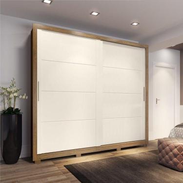 Imagem de Guarda Roupa Casal Palace 2 Portas Deslizantes Sem Espelho  - Henn