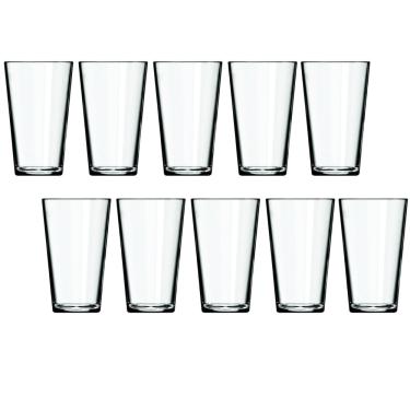 Imagem de Copo Vidro 350ml Cairo Suco Agua Glamour Luxo Nadir - 10 Un