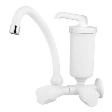 Imagem de Torneira Filtro Víqua Bica Móvel de 1/2 e 3/4P Foz Branca